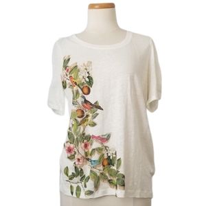 NWT Anthropologie Bird Tee